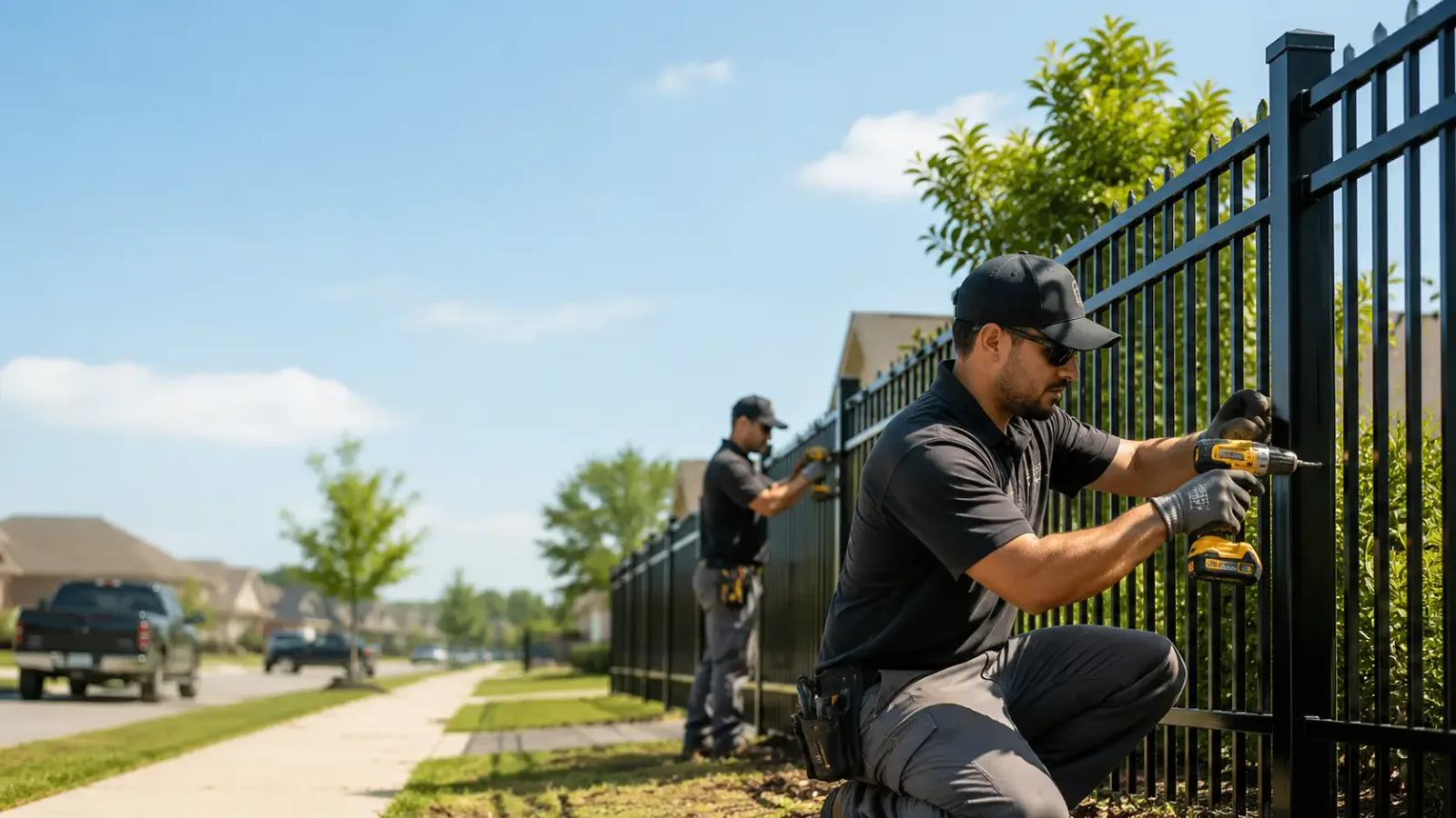 Metal Fence Installation in Hyde, PA